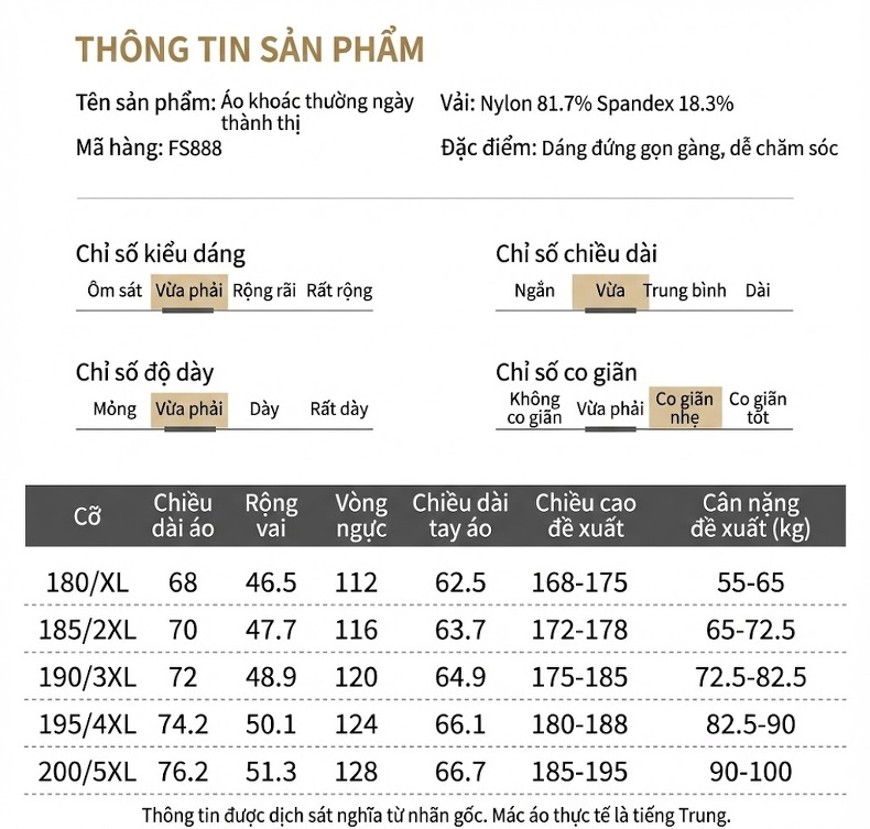 Áo Khoác Nam Mỏng Nhẹ Chống Nắng Thoáng Khí Kiểu Cán Bộ Màu Xám chi tiết 10