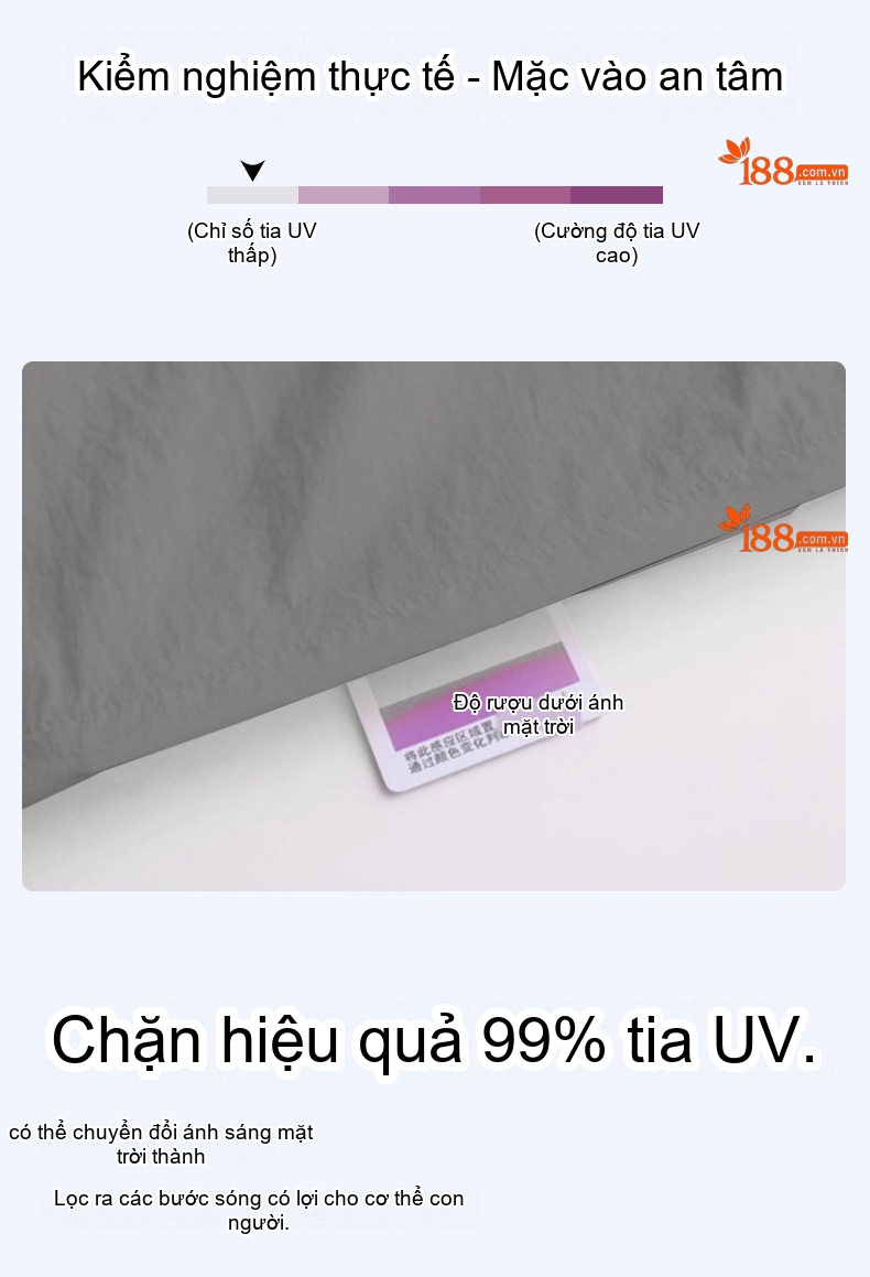 Áo Khoác Nam Mỏng Nhẹ Chống Nhăn Thoáng Khí Màu Xám, Trắng, Đen chi tiết 5