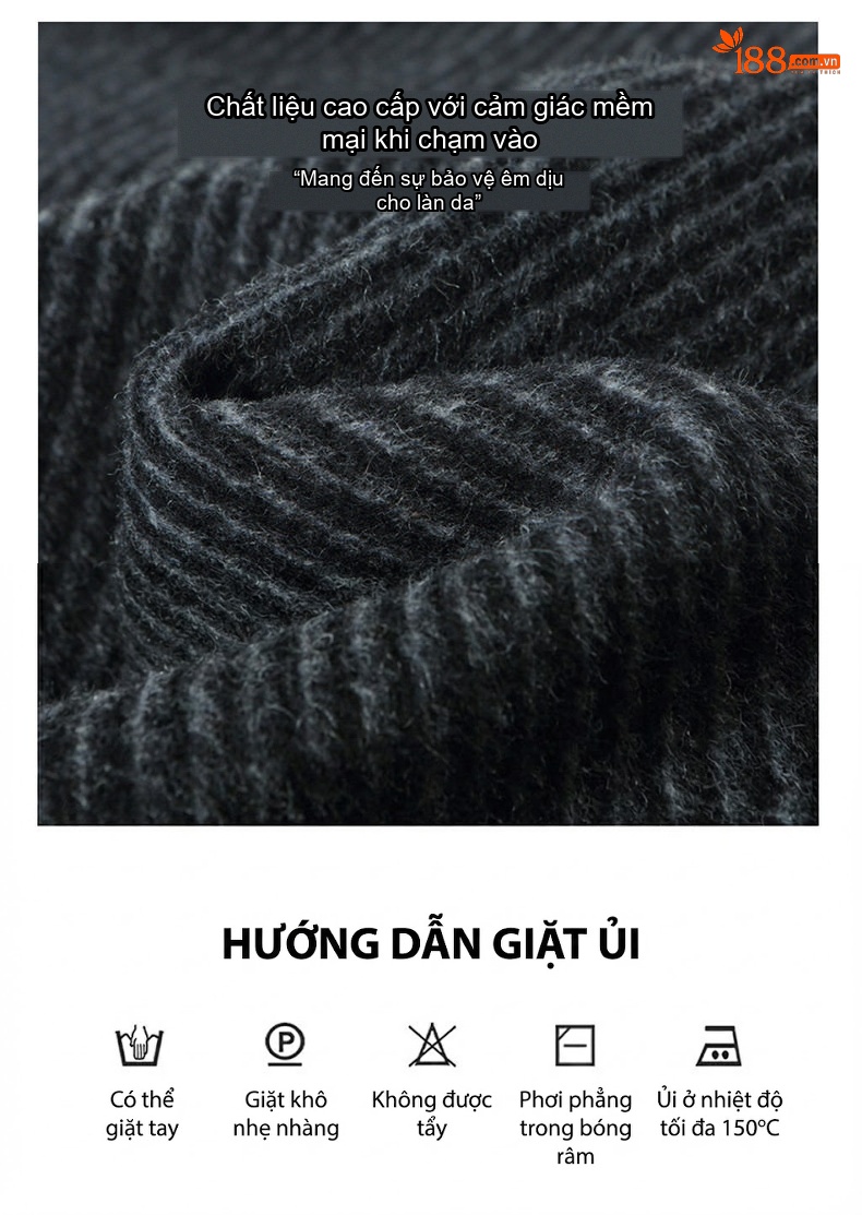 Áo Khoác Nữ Cổ Bẻ Form Rộng Chất Liệu Lông Cừu Hai Mặt Màu Xám Đậm, Đen chi tiết 15
