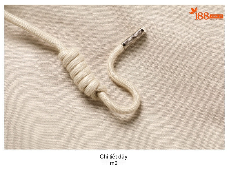 Áo Khoác Nữ Dáng Ngắn Thiết Kế Có Mũ Trùm Đầu Phong Cách Thu Đông Màu Be, Nâu chi tiết 28