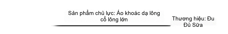 Áo Khoác Nữ Mùa Đông Lông Cừu Non Tay Dơi Viền Lông Cáo Trắng chi tiết 2