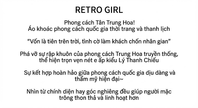 Áo Khoác Nữ Thêu Họa Tiết Cổ Trang Khuy Nút Kiểu Trung Hoa Tay Lỡ Mỏng Màu Trắng, Xanh chi tiết 2