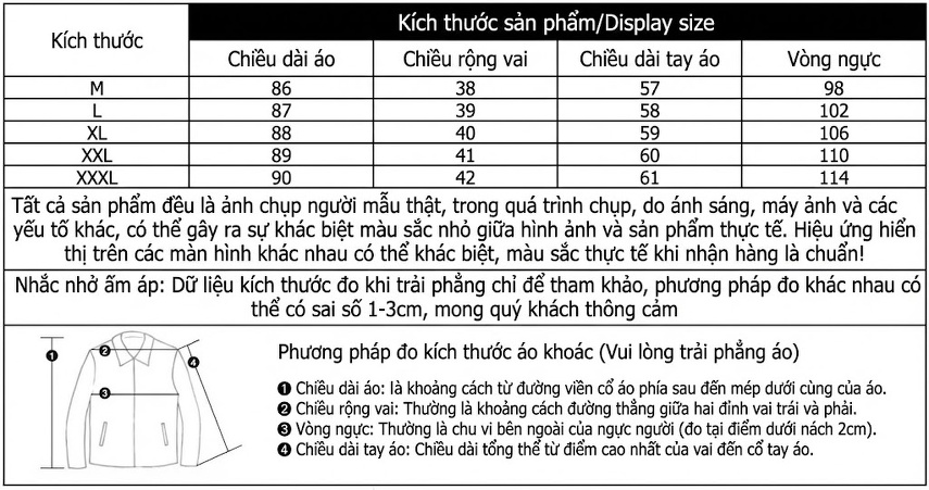 Áo Khoác Phao Da Cừu Dáng Dài Hàn Quốc Cổ Trụ Màu Đen chi tiết 6