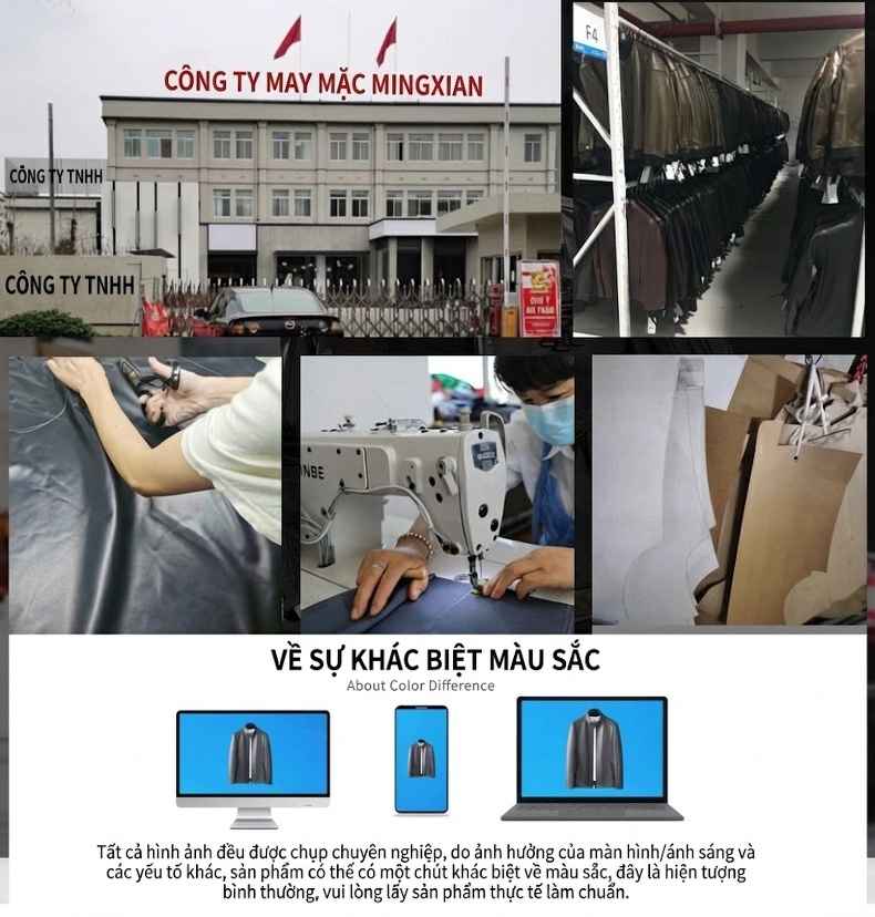 Áo Khoác Phao Da Cừu Nữ Dáng Dài Trung Niên Cổ Lông Thú Có Mũ Màu Đen chi tiết 7