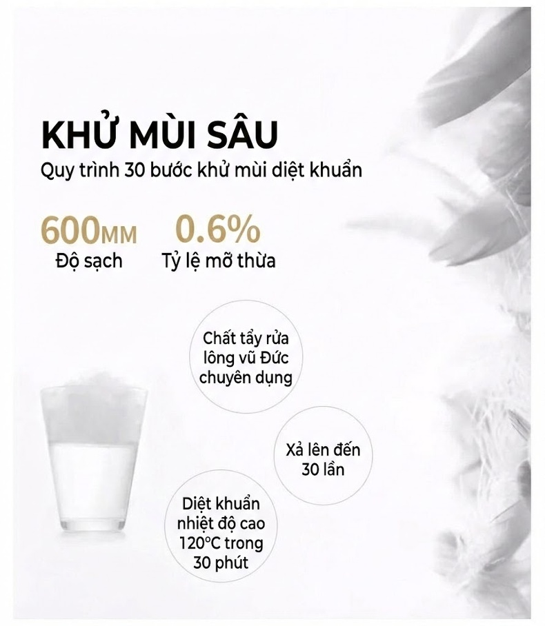Áo Khoác Phao Lông Vũ Dày Dặn Có Mũ Trùm Đầu Phong Cách Hàn Quốc Màu Be, Vàng, Đỏ, Xanh Rêu, Đen chi tiết 6