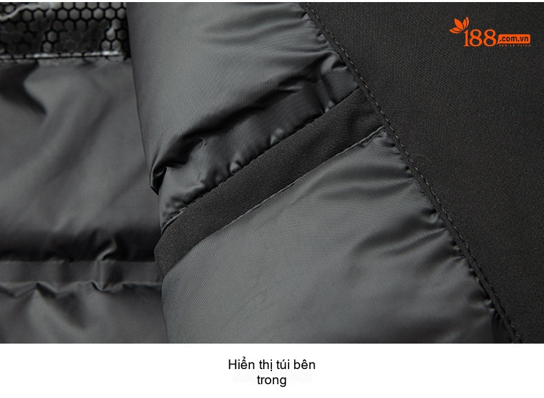 Áo Khoác Phao Lông Vũ Dày Dặn Có Mũ Trùm Đầu Phong Cách Hàn Quốc Màu Be, Vàng, Đỏ, Xanh Rêu, Đen chi tiết 26