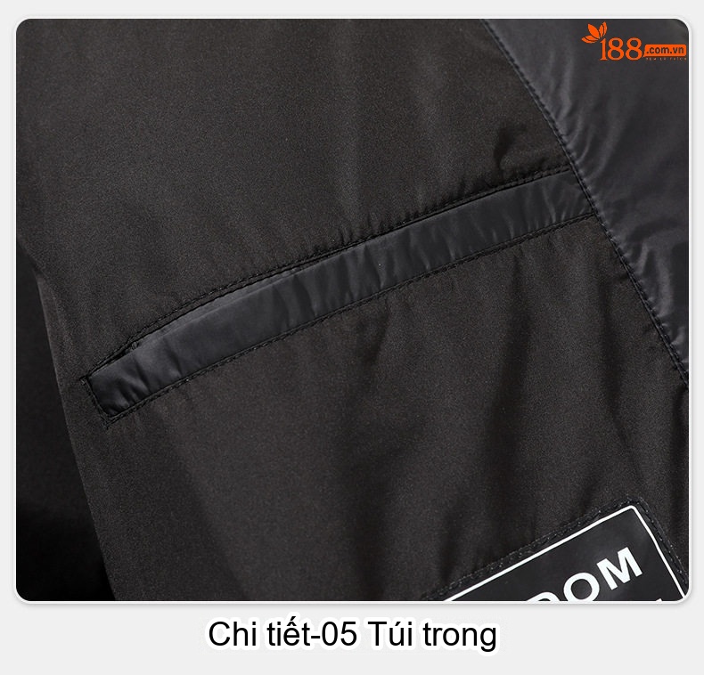 Áo Khoác Phao Lông Vũ Nam Nữ Dáng Rộng Mũ Trùm Đầu Có Thể Tháo Rời Màu Đen, Xanh Olive chi tiết 27