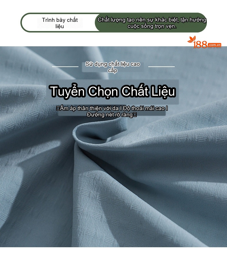 Áo Khoác Phao Nam Dáng Dài Có Mũ Trùm Đầu Giữ Ấm Mùa Đông Cotton Màu Trắng, Xanh Dương, Đen chi tiết 5