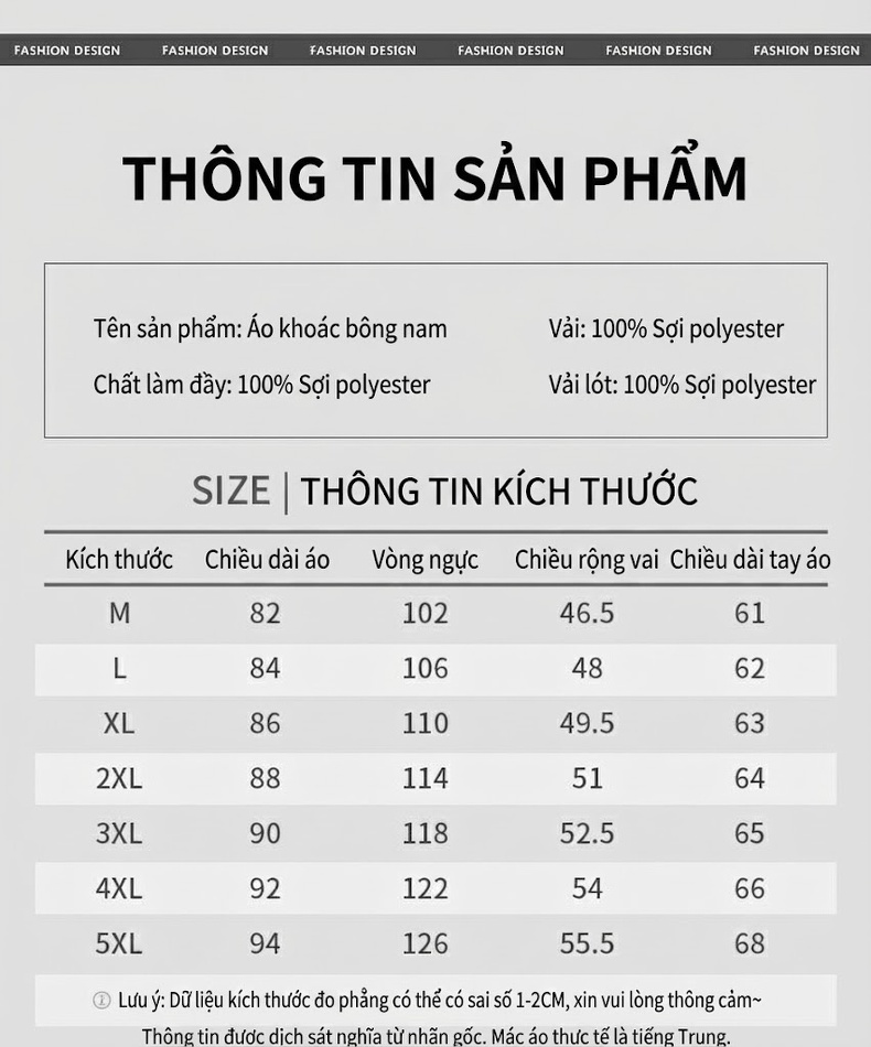 Áo Khoác Phao Nam Dáng Dài Cotton Lót Lông Dày Dặn Có Mũ Trùm Màu Đen, Xám, Xanh Rêu... chi tiết 11