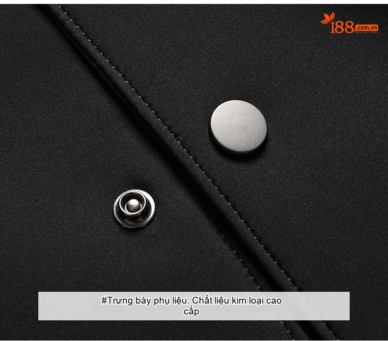 Áo Khoác Phao Nam Dáng Dài Lông Vũ Vịt Trắng Tiêu Chuẩn 90, Phong Cách Business Casual Màu Đen, Xanh Navy chi tiết 22