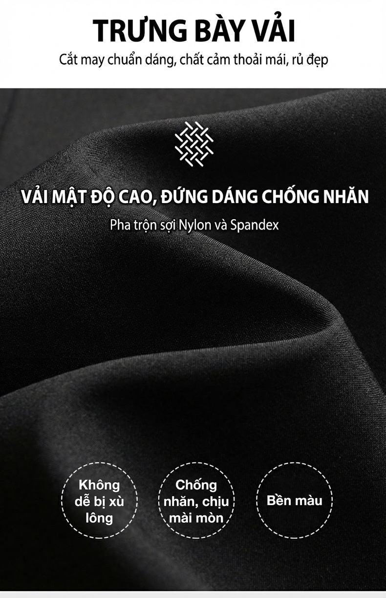 Áo Khoác Phao Nam Dáng Dài Lông Vũ Vịt Trắng Tiêu Chuẩn 90, Phong Cách Business Casual Màu Đen, Xanh Navy chi tiết 3