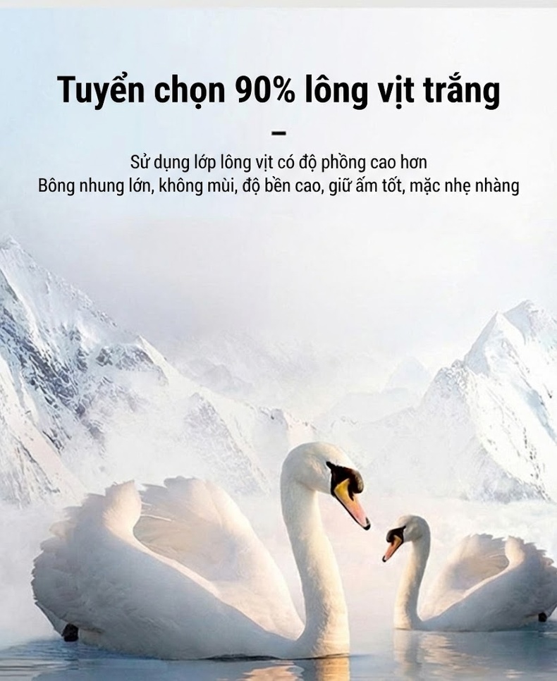Áo Khoác Phao Nam Lông Vũ Áo Kiểu Áo Sơ Mi Tay Dài Màu Đen, Xám chi tiết 5