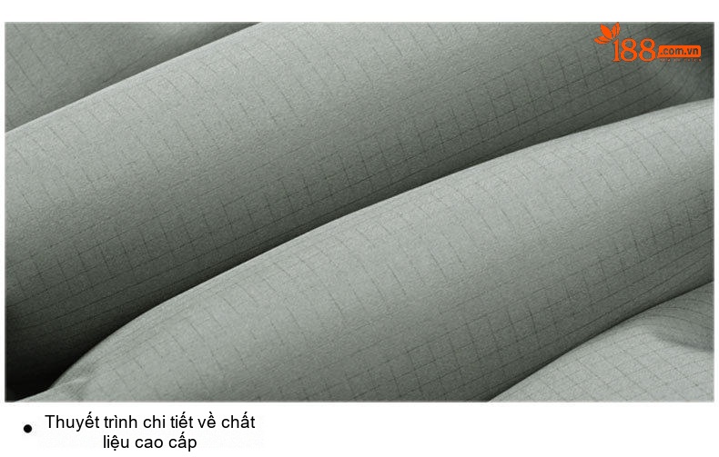 Áo Khoác Phao Nam Lông Vũ Dày Dặn Cổ Trụ Giữ Ấm Màu Xám, Đen chi tiết 34