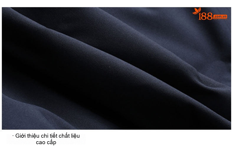 Áo Khoác Phao Nam Lông Vũ Mỏng Nhẹ Cổ Bẻ Màu Xám, Xanh Navy, Đen chi tiết 30