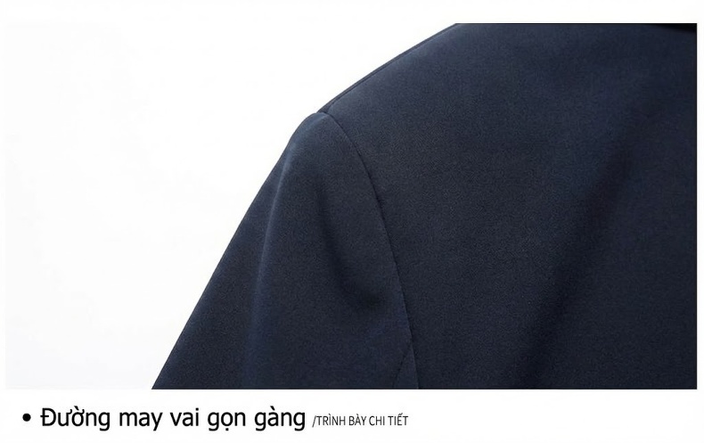 Áo Khoác Phao Nam Mỏng Nhẹ Cổ Bẻ Lót Lông Vũ Dày Dặn Có Thể Tháo Rời Màu Đen, Xám chi tiết 13