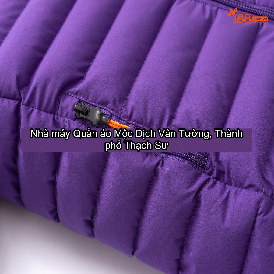 Áo Khoác Phao Nam Nữ Trẻ Em Có Mũ Trùm Đầu Lót Lông Dày Dặn Màu Đen, Vàng, Đỏ Nâu, Tím chi tiết 9