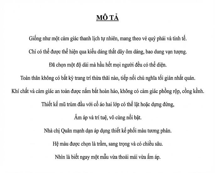 Áo Khoác Phao Nữ Dáng Dài Da Cừu Thật Ôm Dáng Phong Cách Thời Trang Màu Đen, Xanh Lá chi tiết 1
