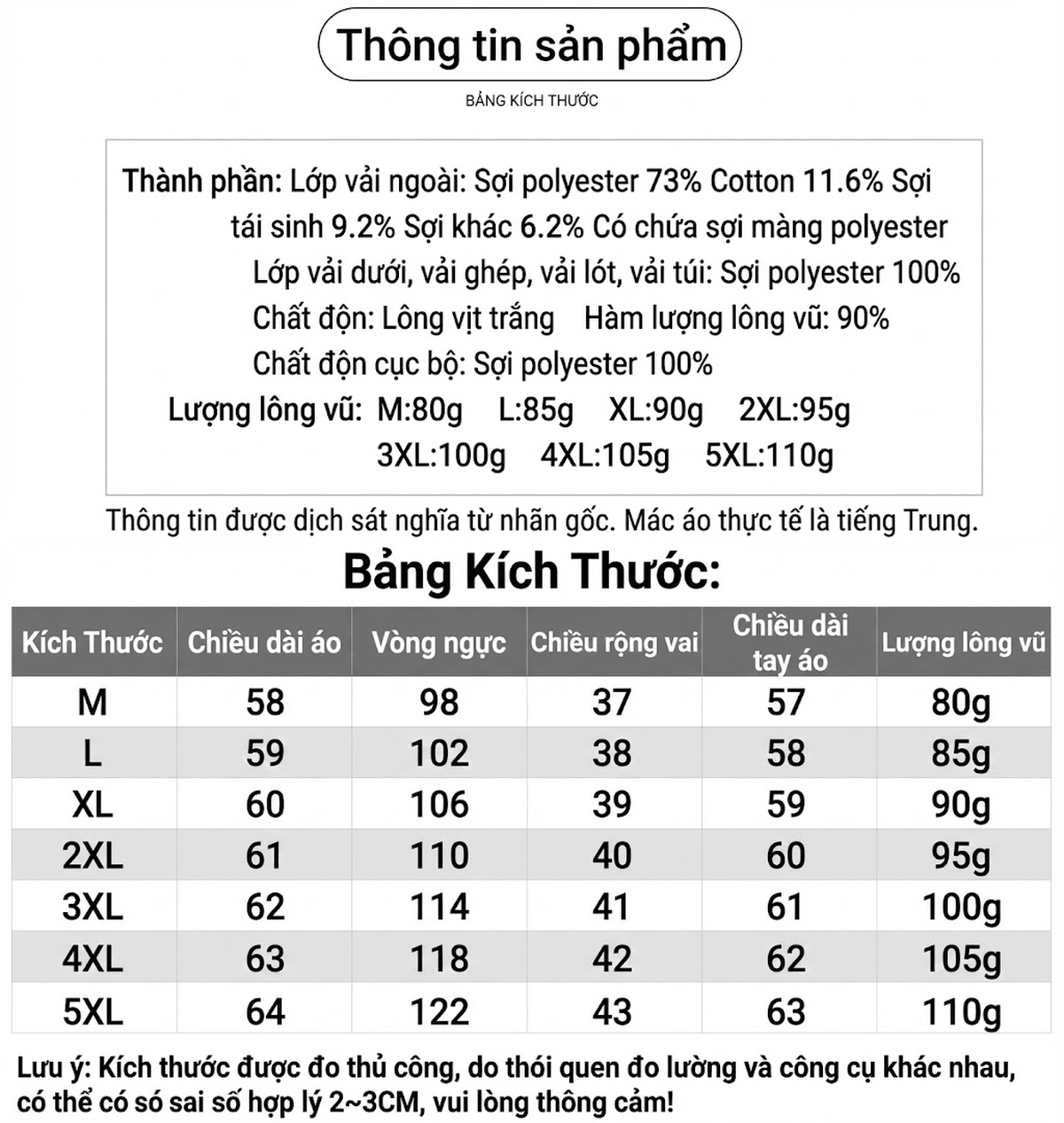 Áo Khoác Phao Nữ Dáng Ngắn Cổ Tàu Khuy Cài Phong Cách Trung Hoa Màu Be, Đen chi tiết 10