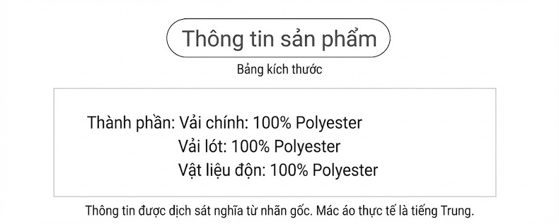 Áo Khoác Phao Nữ Dáng Ngắn Lót Lông Dày Dặn Có Mũ Trùm Màu Be chi tiết 7