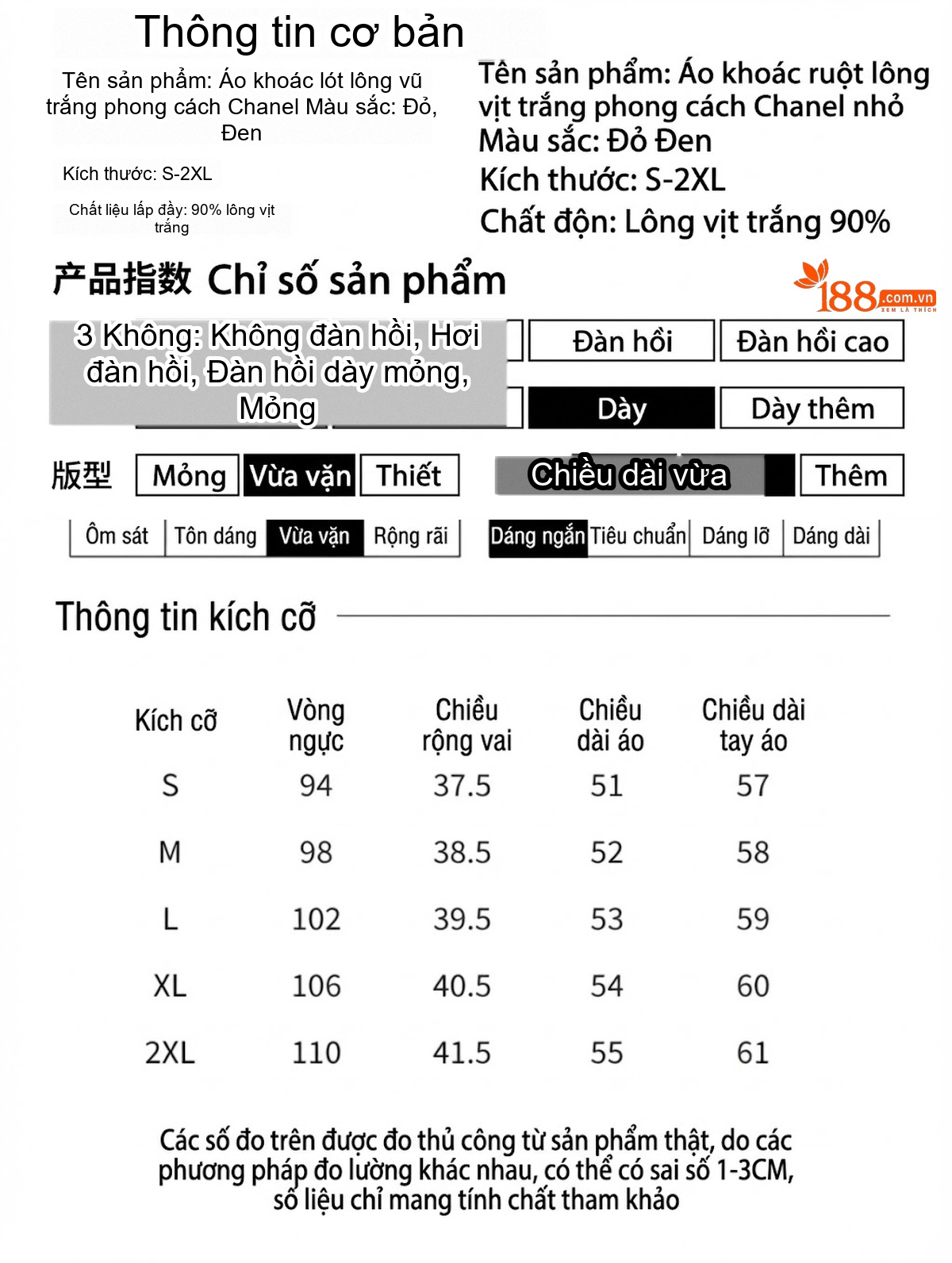 Áo Khoác Phao Nữ Dáng Ngắn Phong Cách Tiểu Thư Chất Liệu Lông Nỉ Cao Cấp Màu Đỏ, Đen chi tiết 15