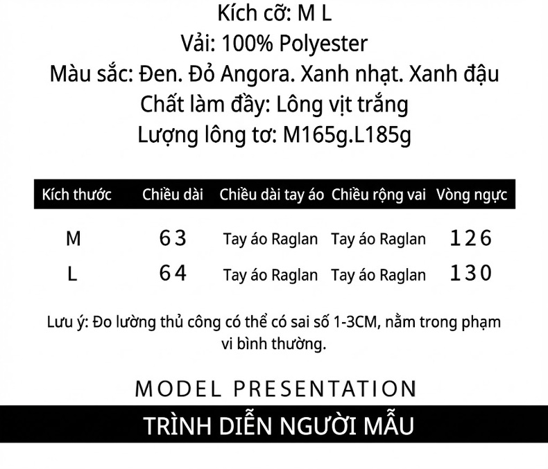 Áo Khoác Phao Nữ Dáng Ngắn Thiết Kế Độc Đáo Dày Dặn Giữ Ấm Phong Cách Trẻ Màu Trắng, Đen, Be, Đỏ... chi tiết 1