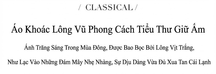 Áo Khoác Phao Nữ Lông Vũ Trắng Dáng Ngắn Phong Cách Tiểu Thư Thanh Lịch Màu Xám, Tím chi tiết 10