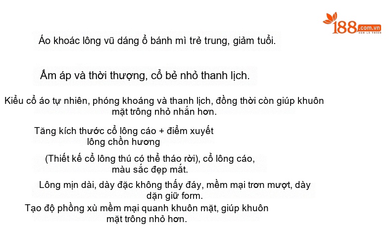 Áo Khoác Phao Nữ Lót Lông Cổ Lớn Dáng Ngắn Màu Xanh Olive chi tiết 2