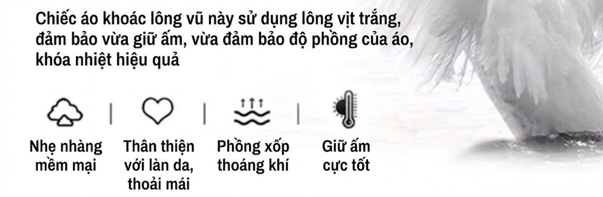 Áo Khoác Phao Nữ Ngắn Dáng Nhỏ Gọn Dày Dặn Ấm Áp Màu Trắng, Đỏ Rượu, Nâu, Đen chi tiết 10