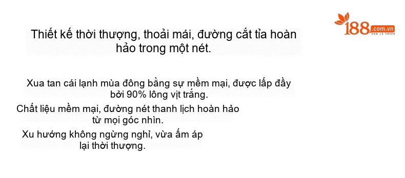 Áo Khoác Phao Nữ Ngắn Dáng Ôm Thắt Eo Lót Lông Vũ Dày Dặn Màu Trắng, Xanh, Đen chi tiết 6