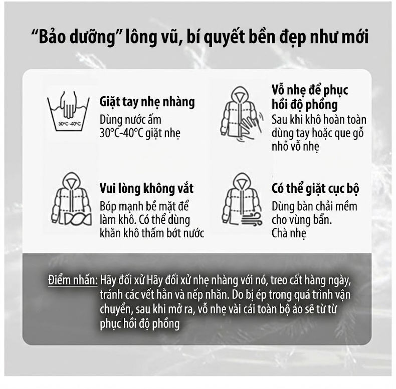 Áo Khoác Phao Nữ Ngắn Dáng Ôm Thắt Eo Lót Lông Vũ Dày Dặn Màu Trắng, Xanh, Đen chi tiết 14