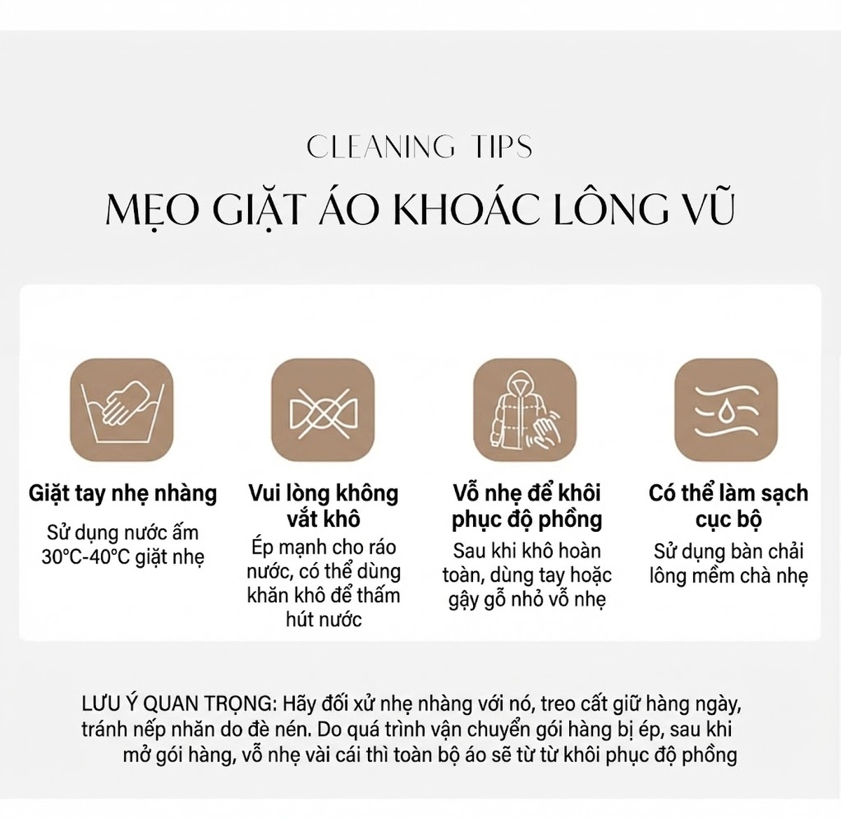 Áo Khoác Phao Nữ Ngắn Họa Tiết Da Báo Thời Trang chi tiết 15