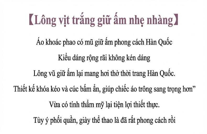Áo Khoác Phao Nữ Ngắn Tay Dài Có Mũ Lót Lông Vịt Dày Dặn Màu Đen, Tím chi tiết 4