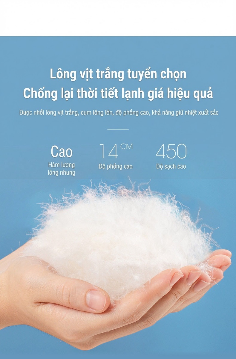Áo Khoác Phao Nữ Ngắn Tay Phom Rộng Áo Bánh Mì Lông Vũ Trắng Màu Đỏ, Nâu chi tiết 11