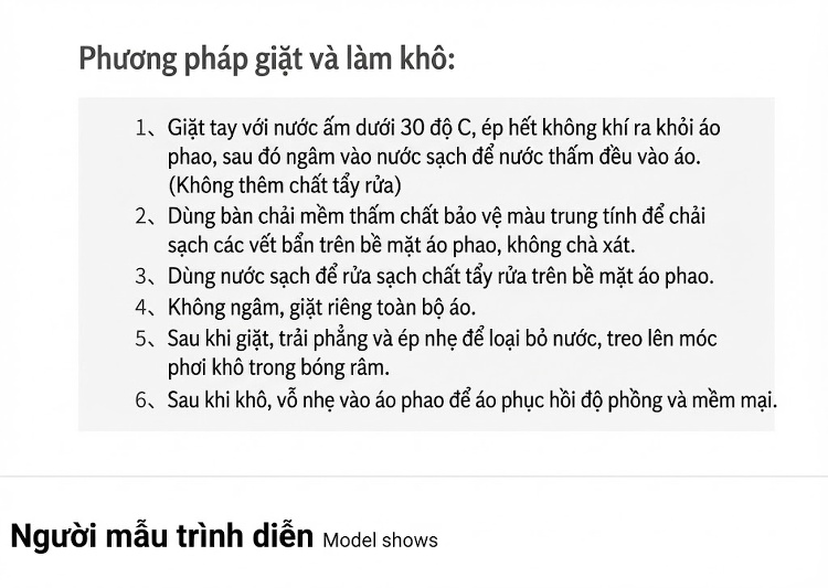 Áo Khoác Phao Nữ Tay Áo Lông Thú Giả Cúc Vàng Ấm Áp Màu Xám chi tiết 15