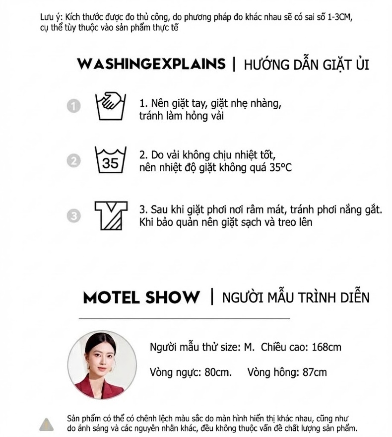 Áo Khoác Vest Nữ Thiên Sứ Tay Lỡ Họa Tiết Thời Trang Màu Trắng, Xanh Lá, Kaki chi tiết 9