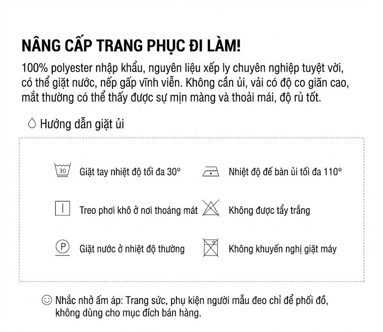 Áo Kiểu Nữ Dáng Xòe Ly Cổ Trụ Tay Dài Phong Cách Ins chi tiết 4