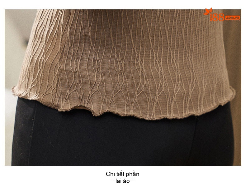 Áo Lót Lưới Nữ Dài Tay Cổ Lửng Ôm Dáng Phong Cách Thời Trang chi tiết 33