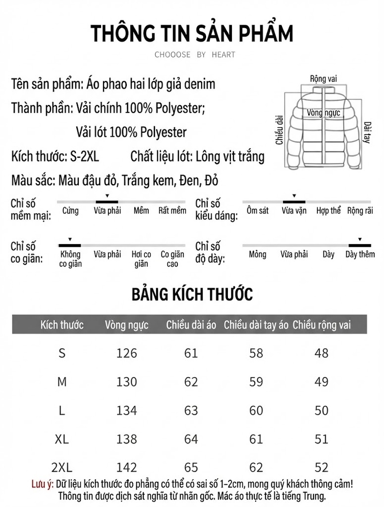 Áo Phao Nữ Ngắn Tay Thiết Kế Cao Cấp Lót Lông Vịt Trắng Màu Đen, Nâu, Đỏ, Xám... chi tiết 6