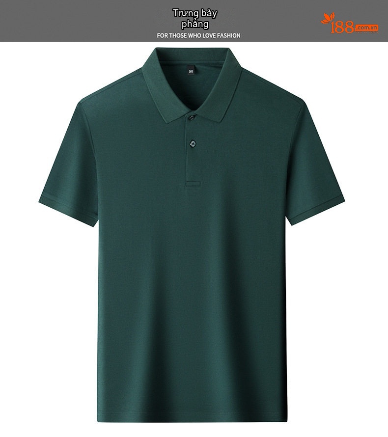 Áo Polo Nam Cổ Bẻ Cotton Sợi Mát Thoáng Khí Nhiều Màu chi tiết 40