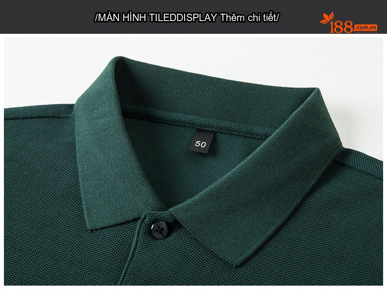 Áo Polo Nam Cổ Bẻ Cotton Sợi Mát Thoáng Khí Nhiều Màu chi tiết 41