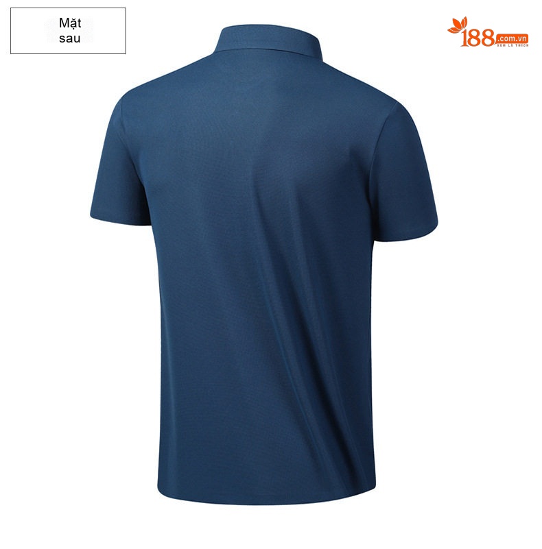 Áo Polo Nam Cổ Bẻ Không Nhăn Thoáng Mát Màu Xám, Xanh Navy, Be chi tiết 20