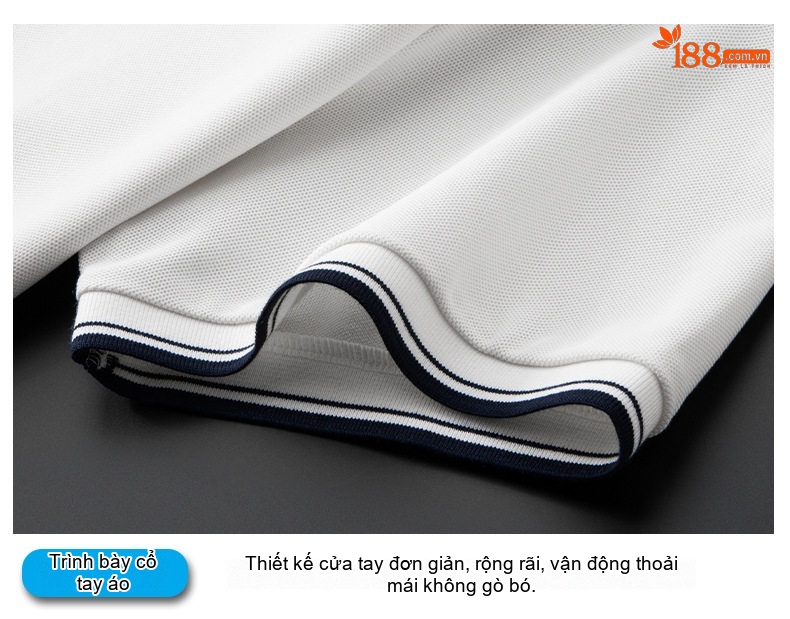 Áo Polo Nam Cổ Bẻ Tay Ngắn Dáng Rộng Màu Đen, Hồng, Trắng, Xám... chi tiết 27