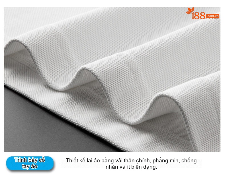 Áo Polo Nam Cổ Bẻ Tay Ngắn Dáng Rộng Màu Đen, Hồng, Trắng, Xám... chi tiết 28