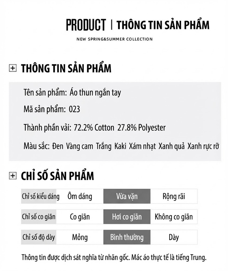 Áo Polo Nam Cotton Thời Trang, Thoáng Mát Màu Trắng, Cam, Kem, Xanh... chi tiết 4