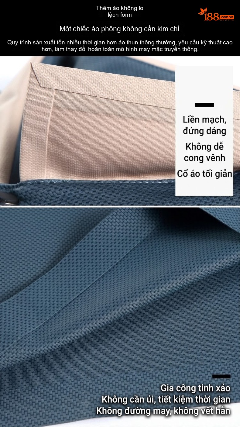 Áo Polo Nam Lụa Tằm Tơ Mùa Hè Thoáng Mát Màu Đỏ Tía, Xanh Dương, Trắng, Xám chi tiết 38