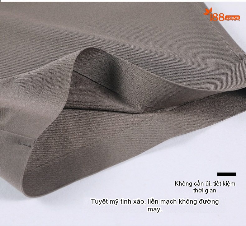 Áo Polo Nam Lụa Tơ Tằm Cộc Tay Chống Nhăn Phong Cách Doanh Nhân Màu Đen, Nâu, Xám, Hồng... chi tiết 34