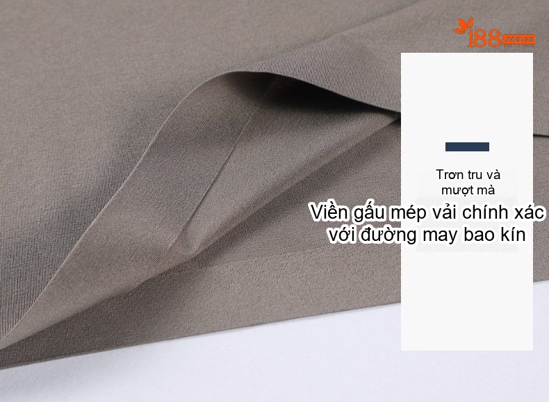 Áo Polo Nam Lụa Tơ Tằm Cộc Tay Chống Nhăn Phong Cách Doanh Nhân Màu Đen, Nâu, Xám, Hồng... chi tiết 35
