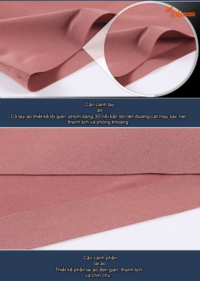 Áo Polo Nam Lụa Tơ Tằm Cộc Tay Chống Nhăn Phong Cách Doanh Nhân Màu Đen, Nâu, Xám, Hồng... chi tiết 37