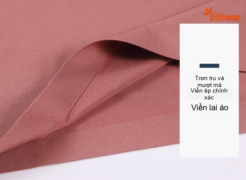 Áo Polo Nam Lụa Tơ Tằm Cộc Tay Chống Nhăn Phong Cách Doanh Nhân Màu Đen, Nâu, Xám, Hồng... chi tiết 39