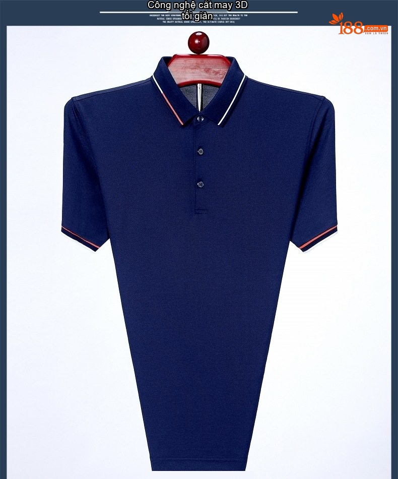 Áo Polo Nam Sợi Tằm Mỏng Mát Form Rộng Cổ Bẻ Màu Xanh Da Trời, Kem, Xanh Lá, Xanh Navy... chi tiết 22